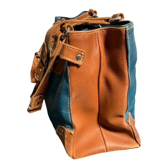 American West Genuine Leather Shoulder Bad - Picture 5 of 16